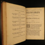 1677 Scotland 1ed Memoirs Duke of Hamilton Scottish Thirty Years War Reformation