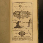 1736 DUTCH Little Holy Bible 150 Illustrated Allegory ART Bybel Amsterdam RARE