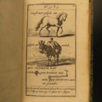 1736 DUTCH Little Holy Bible 150 Illustrated Allegory ART Bybel Amsterdam RARE