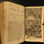1656 Pucelle Joan of ARC French Hundred Years War Chapelain Jean D’Arc FAMOUS