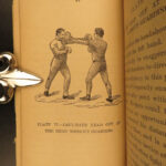 1880 Art of BOXING Combat Sports Illustrated Pugilism Self-Defense Ned Donnelly