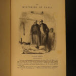 1845 1ed Eugene Sue Mysteries of Paris anti-Catholic English Novel Literature 3v