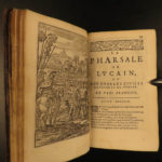 1670 Lucan PHARSALIA Julius Caesar Civil War Pompey Rome French Illustrated