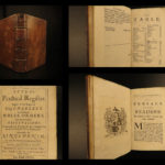 1694 English LAW King Charles I England William Style Practical Register Crimes
