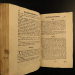 1694 English LAW King Charles I England William Style Practical Register Crimes