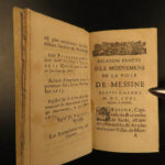 1675 1ed History of Messina Italy Sicily Messina Revolt Spain Louis XIV France