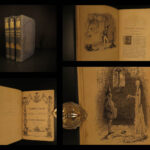 1855 Ingoldsby Legends Occult Esoteric Tenniel Leech Cruikshank Illustrated 3v