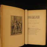 1884 EXQUISITE Jean de La Fontaine Tales & Novels Contes Eisen Illustrated 2v