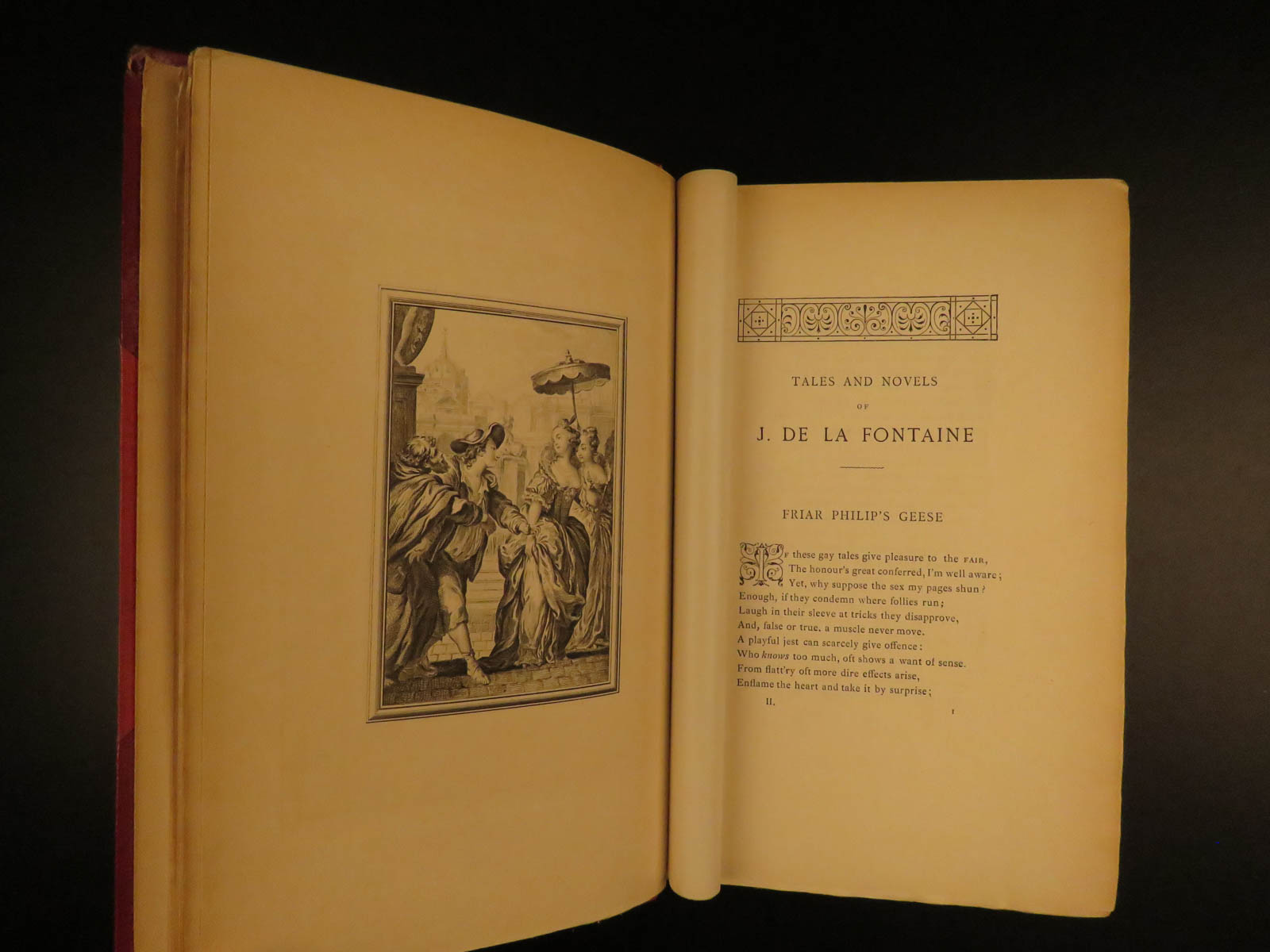 1884 EXQUISITE Jean de La Fontaine Tales & Novels Contes Eisen Illustrated 2v Schilb Antiquarian