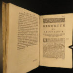 1685 Minority Report 1ed History of Louis IX Louis XI Henry II French Kings