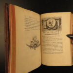 1760 1ed Art of Painting by Watelet Illustrated Poem da Vinci Michelangelo Durer