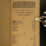 1674 Patin Voyages Curiosities 1ed Europe Cities Vienna Salzburg Prague MAP