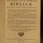 1695 Bible Translation Problems Frassen Disquisitiones Greek Hebrew Vulgate