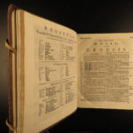 1775 DUTCH BIBLE Leiden Biblia Sacra Netherlands Holland Luchtmans Protestant