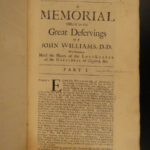 1693 1ed Hacket Scrinia Reserata John Williams King James William Laud Puritans