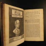 1677 Cicero Epistolae Familiar Letters ROME Paulus Manutius Commentary Elzevier