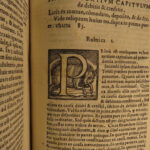 1574 Medieval LAW Italian Passaggeri Summa Jurisprudence Bologna Medici Italy