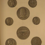 1834 HUGE Treasure of Numismatics Coin Collecting Medals Illustrated Glyptics