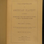 1885 1ed Overthrow of American Slavery Queal Lincoln Emancipation Proclamation