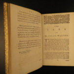 1784 Complete Angler Fishing Hunting Angling Fish Trout Cotton Walton Hawkins