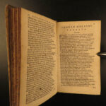 1637 1ed RARE Scottish Poetry Jon Scotstarvit Florentius Volusenus SCOTLAND Delitiae