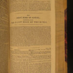 1857 Holy Bible + FAMOUS Thomas Scott Commentary Old/New Testament American 3v