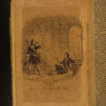 1840 Robin Hood Legendary English Folklore Ballads Poems Illustrated Little John