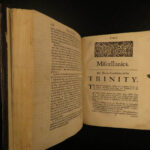 1673 Synod of Dort English Bible Sermons Letters Golden Remains of John Hales