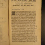 1698 Summa AQUINAS 1ed Francis Sylvius Commentary Existence God Catholic FOLIO