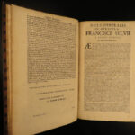 1698 Summa AQUINAS 1ed Francis Sylvius Commentary Existence God Catholic FOLIO