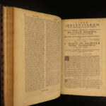 1698 1ed Summa AQUINAS Francis Sylvius Commentary Existence God Catholic FOLIO