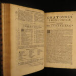 1698 1ed Summa AQUINAS Francis Sylvius Commentary Existence God Catholic FOLIO