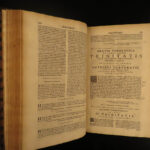 1698 1ed Summa AQUINAS Francis Sylvius Commentary Existence God Catholic FOLIO