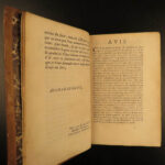 1672 Letters of Saint Jerome Church History Epistolae Asceticism Vulgate Bible