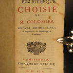 1699 BOOKS Colomies Bibliotheque Choice Book Reviews Library & Bibliophilia