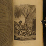 1789 Lady’s Magazine Captain Cook Voyages Architecture Louvre Etna Volcano