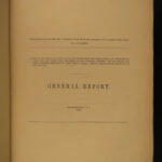 1857 RAILROAD Exploration Surveys Indians San Francisco California Fossils RARE