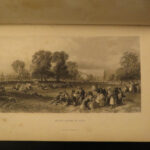 1875 LONDON Illustrated History Castles Landscape Scenery 9v SET Charles Knight