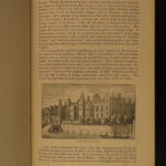 1875 LONDON Illustrated History Castles Landscape Scenery 9v SET Charles Knight