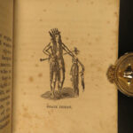 1852 1st ed Costumes of America Native American INDIAS Comanche Eskimos Mexicans