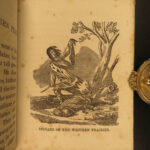 1852 1st ed Costumes of America Native American INDIAS Comanche Eskimos Mexicans