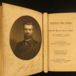 1863 1ed Beyond the Lines Geer Civil War Union Confederate Prison Slavery Racism