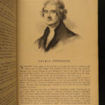 1853 Illustrated American Biography Indians Washington Adams Boone Hamilton