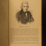 1853 Illustrated American Biography Indians Washington Adams Boone Hamilton