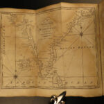 1797 1ed AMERICAN Naval Gazetteer Voyages Malham Sailing MAPS Atlas Africa Ports