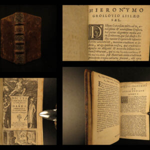 1630 Dictys of Crete Trojan War Roman Mythology + Aurelius Victor History Rome