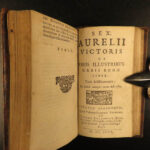 1630 Dictys of Crete Trojan War Roman Mythology + Aurelius Victor History Rome