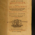 1737 Fresnoy History & Geography MAPS Ancient Greece Rome Egypt Italy 5v SET