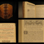 1677 Hugo of Saint-Cher Holy Bible Concordance Latin Vulgate Bibliorum Sacra