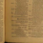 1677 Hugo of Saint-Cher Holy Bible Concordance Latin Vulgate Bibliorum Sacra